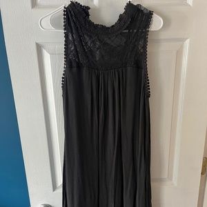 Altar’d State Black Babydoll Dress